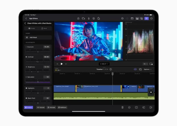 Apple-Final-Cut-Pro-for-iPad-2-grading-presets-240507