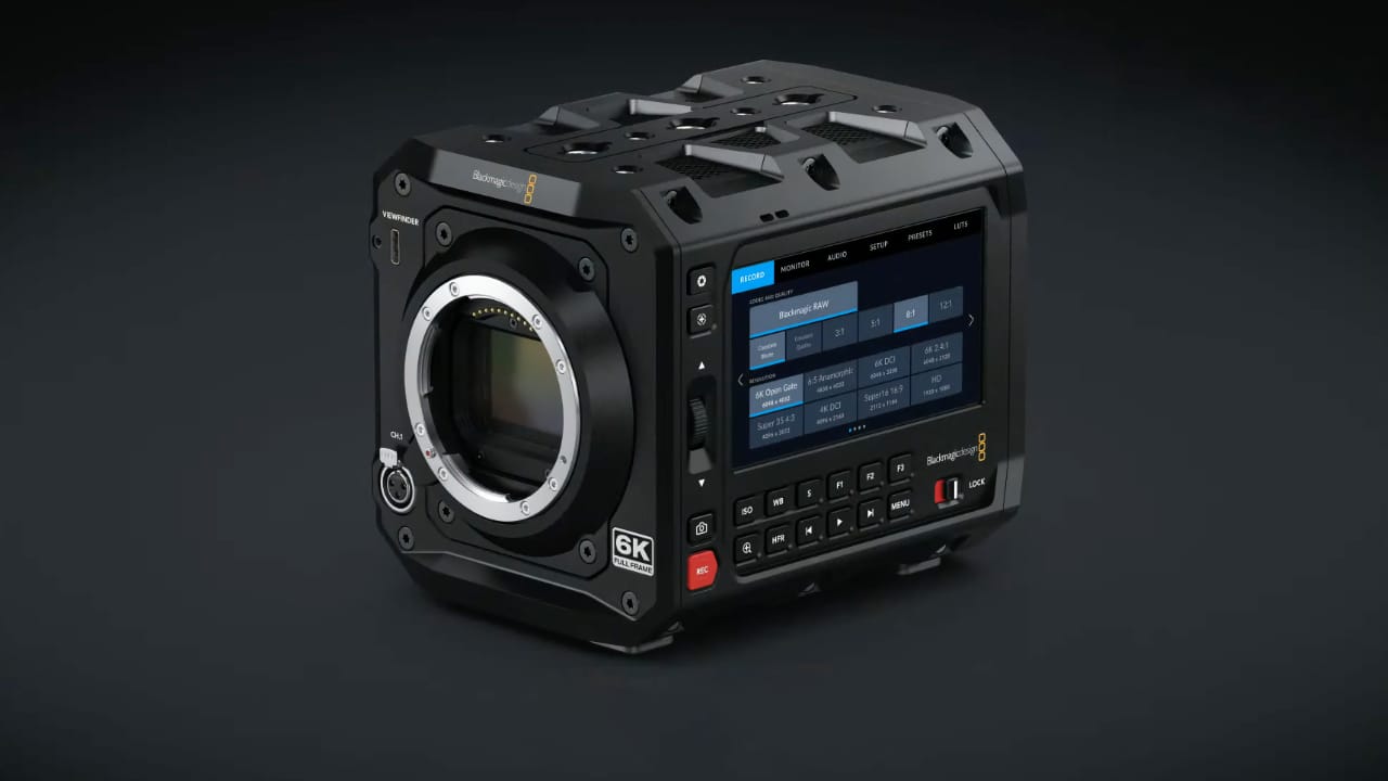 The new Blackmagic PYXIS 6K. It's boxy and it's good