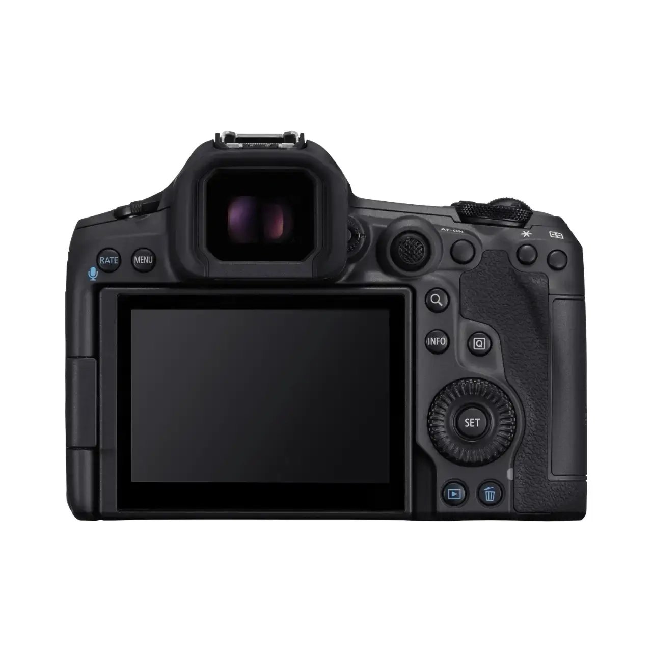 canon eos-r5 mkII rear