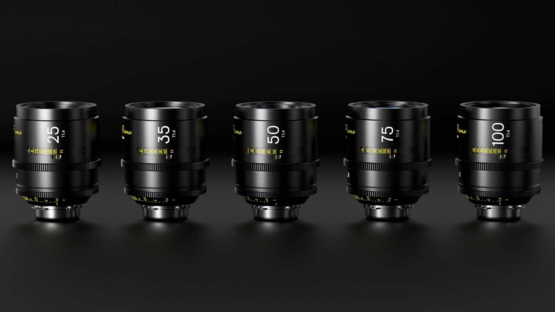 The new Arles Prime Vista Vision FF lenses from DZOFILM 