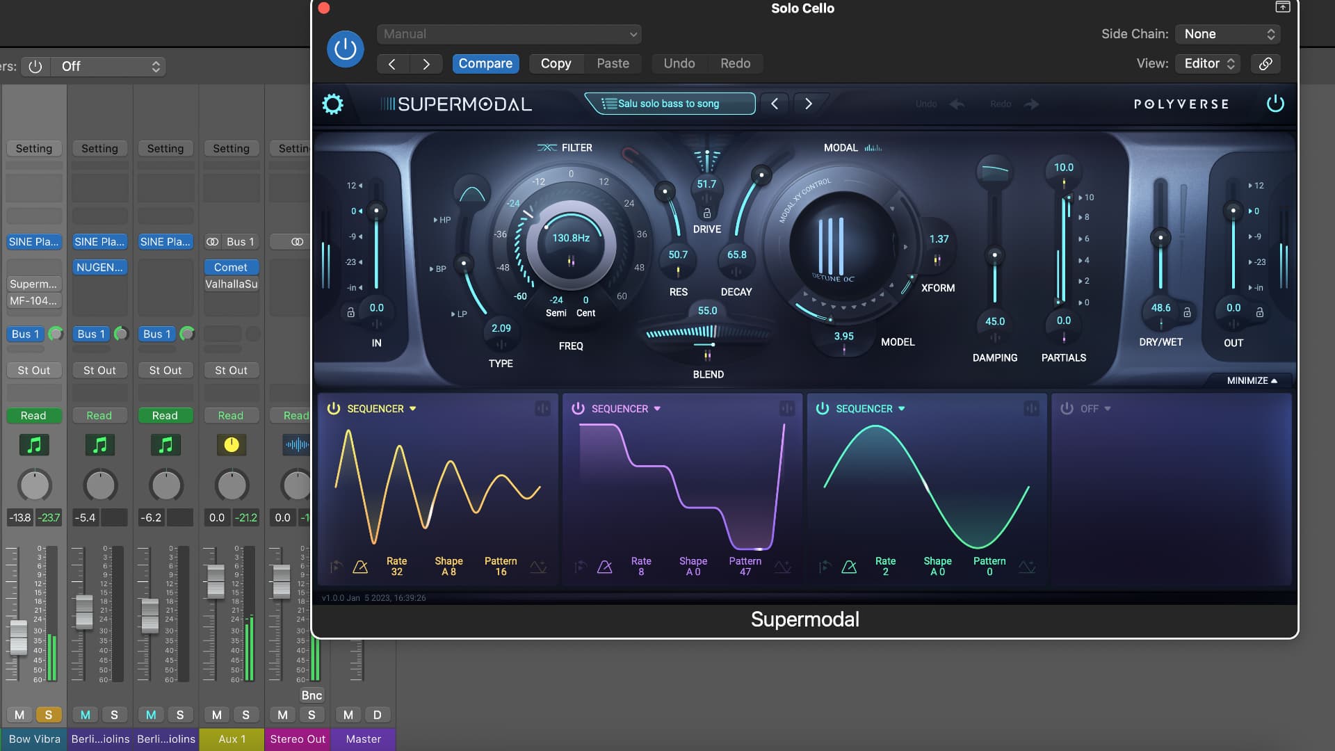 Supermodal at work in Logic